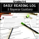 Daily Reading Log and Response Questions