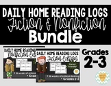 Daily Reading Logs Bundle -Fiction & Non-Fiction {Grades 2-3}
