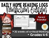 Daily Reading Logs for Non-Fiction - 36 Weeks {Grades 4-5}