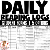 Daily Reading Logs for Students