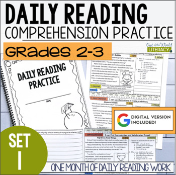 Preview of Daily Reading Morning Work Grades 2 - 3