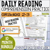 Daily Reading Morning Work Grades 2 - 3 Bundle