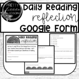 Daily Reading Reflection Google Form