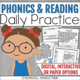 Daily Reading and Daily Phonics Skill Practice with Digita