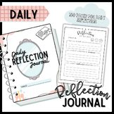 Daily Reflection Journal - Reading & Math!