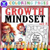 Daily Reminder Series - Growth Mindset Coloring Pages Set 