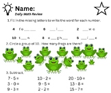Daily Review (20 Days of 1st Grade Review!)
