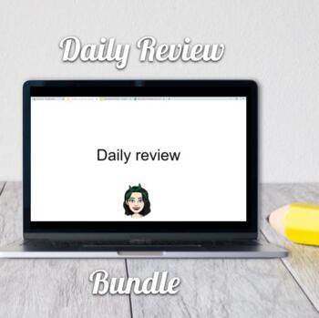 Preview of Daily Review Bundle