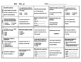 Daily Review of ELA - SAMPLE