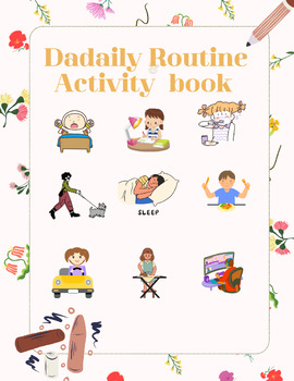 Preview of Daily Routine Activity Book for Kids - A Fun and Educational Guide on TPT