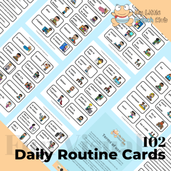Preview of Daily Routine Cards in French