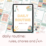 Daily Routine Checklist for Kids: Rules, Chores and Fun