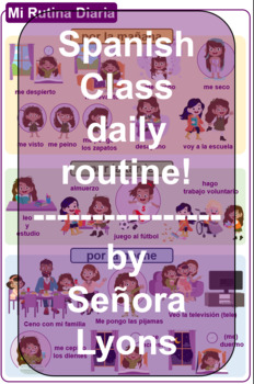 Preview of Daily Routine Poster