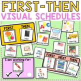 Daily Routine Visual Schedule (First - Then) for Preschool
