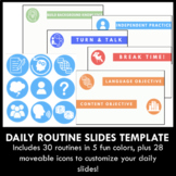 Daily Routine Slides Template