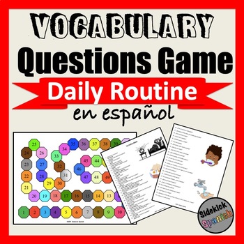 Daily Routine, Dice Game Activity