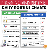 Preschool Toddler Home Visual Schedule Daily Routines Chec