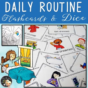 Daily Routines Esl Action Verbs By Mrs Recht S Virtual Classroom