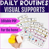 Daily Routine Visuals for Home: Communication Boards