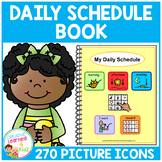 Daily Schedule Book 270 Picture Icons Autism Boardmaker PCS