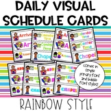 Daily Schedule Cards - Editable Time Slots
