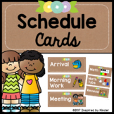 Daily Schedule Cards {Free}