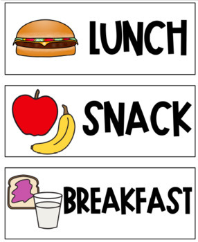 Daily Schedule Cards with Times | Classroom Decor | Visual Schedule