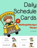 Daily Schedule Cards (English)