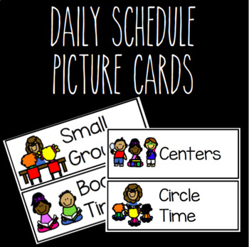 Preview of Daily Schedule Picture Cards