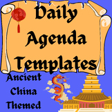 Daily Schedule Template Editable Agenda Slides Digital Res
