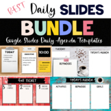 Daily Schedule Template Google Slides Editable Slides