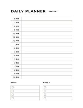 DEMENTIA: Daily Schedule/Planner by Aimee Villalobos | TPT