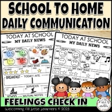 Daily School to Home Parent Communication, Behavior & Stud