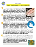 Daily Science 02: Hand Washing Health (warm-up article / w
