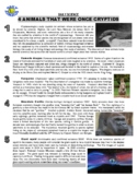 Daily Science #138 - 4 Animals That Were Once Cryptids (bi