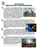 Daily Science #49 : What Killed the Dinosaurs? (article / 