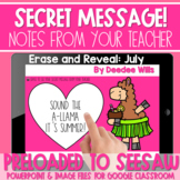 Daily Secret Messages Digital | July