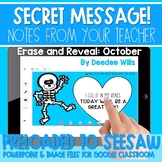 Daily Secret Messages Digital | October