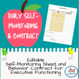 Daily Self-Monitoring & Behavior Contract