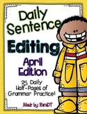 Daily Sentence Editing {April Edition}