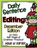 Daily Sentence Editing {December Edition}