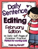 Daily Sentence Editing {February Edition}