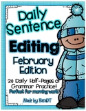 Daily Sentence Editing {January Edition}