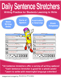 Daily Sentence Stretchers  - Creative Writing Resource for