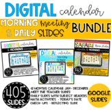 Daily Slides Bundle - Morning Meeting & Digital Calendar