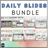 Daily Slides |  Morning Meeting Slides | Google Slides Tem