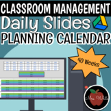 Daily Slides Planning Calendar (Digital)