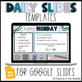 Daily Slides Template for Google Slides