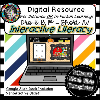Preview of Daily Slides for Interactive Digital Literacy Skills SHORT /i/ OCTOBER