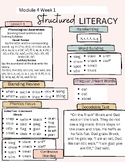Daily Snapshot HMH Structured Literacy M4